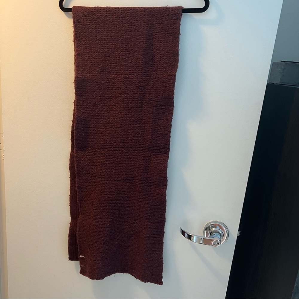 Maroon Free People Scarf